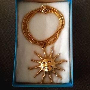 Sun Necklace Anne Klein